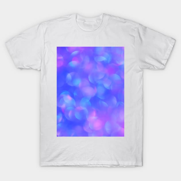 Turquoise & Purple Bubbles Pattern T-Shirt by NewburyBoutique